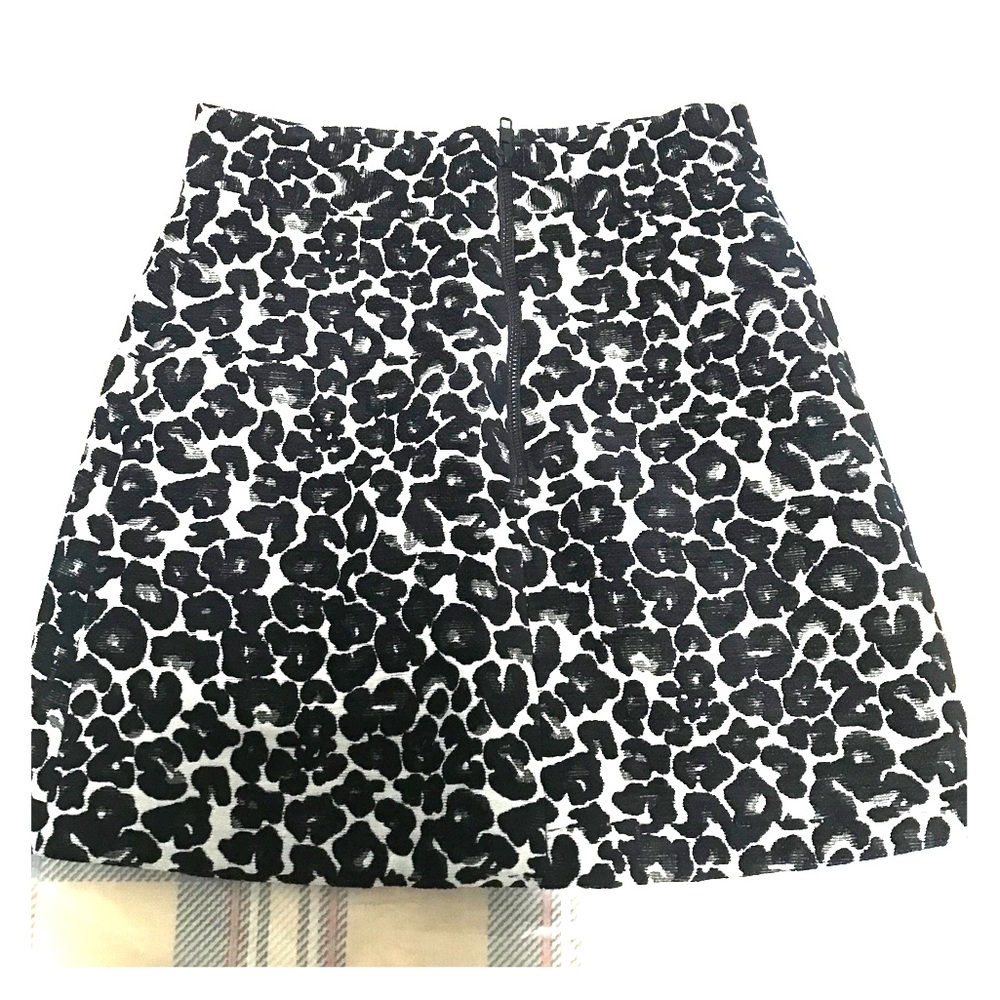 Leopard print skirt Topshop
